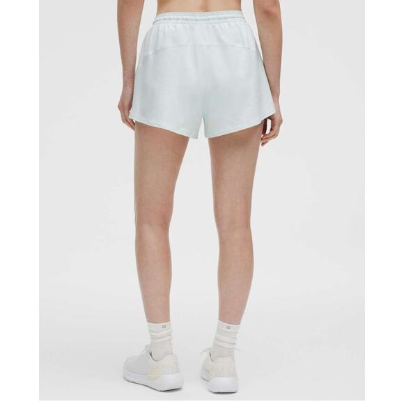 (6) Lululemon Pace Rival High-Rise Short 3" Mint Breeze - Picture 3 of 9